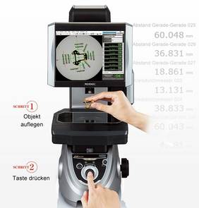 Optical measuring system in IsoProfil's quality assurance